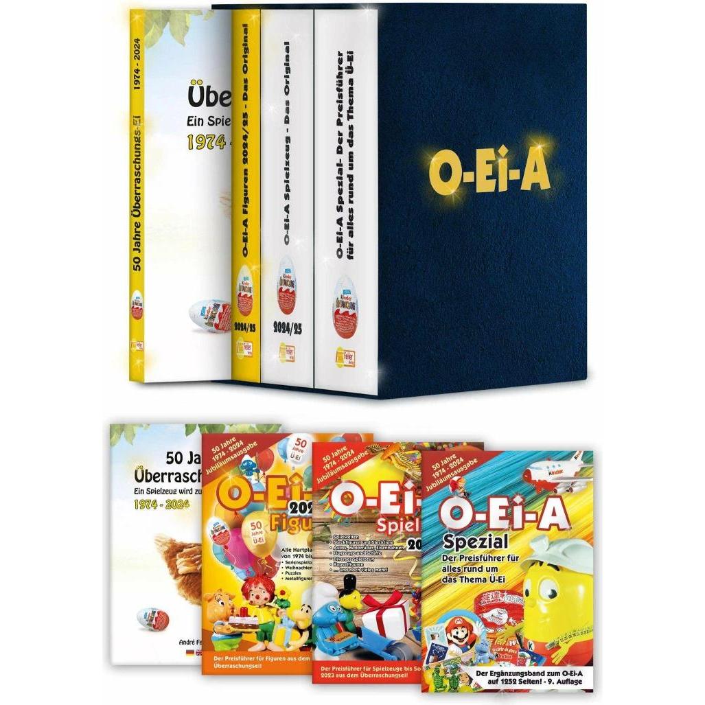 Feiler Das O-Ei-A 3er Bundle 2024/25 - Die Jubiläumsausgabe! - O-Ei-A Figuren, O-Ei-A Spielzeug und O- (Deutsch, André Feiler, 2023) (39509064)