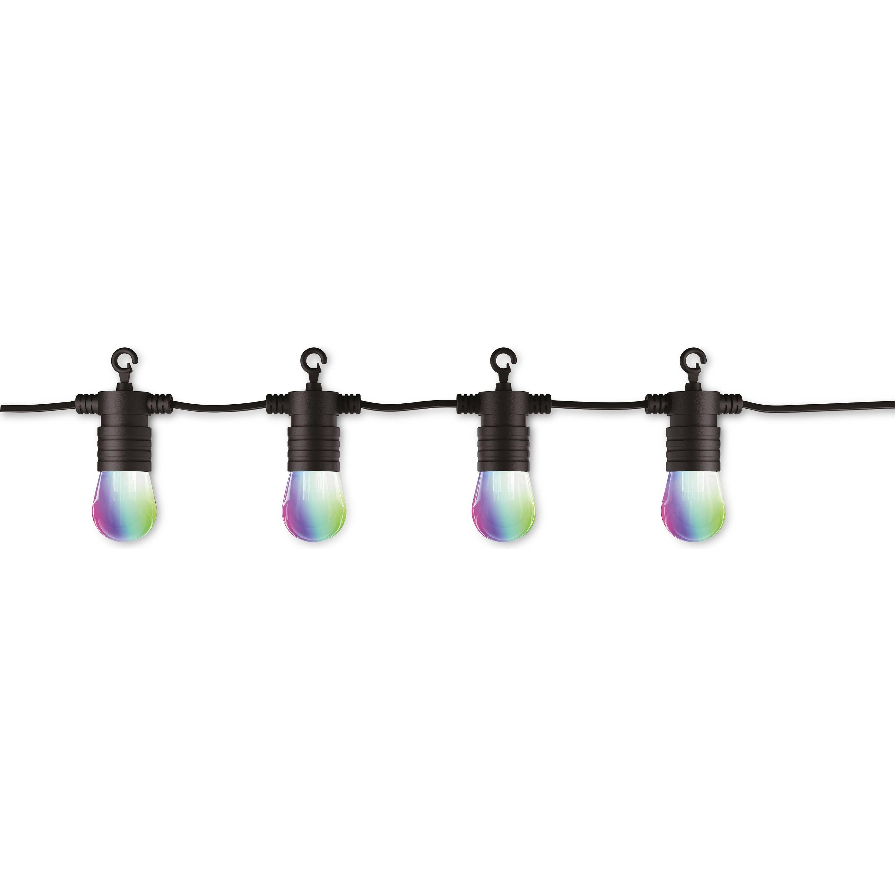Müller Licht, Lichterkette, Müller-Licht 404075 Lichterketten-System-Basis Aussen Anzahl Leuchtmittel 12 L (1.24 m)