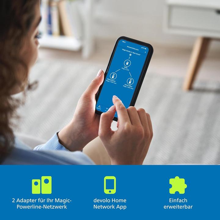 Actual product image Devolo Magic 2 WiFi 6 Starter Kit (2400 Mbit/s)