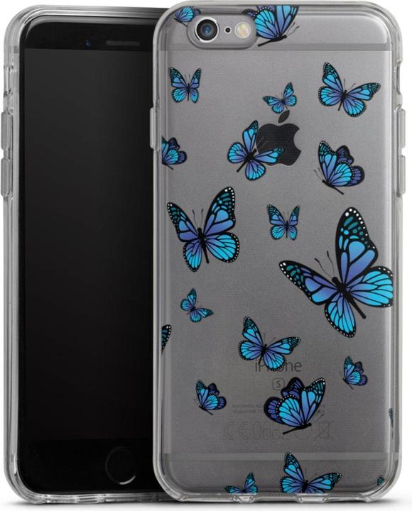 Produktbild DeinDesign Silikon Hülle für Apple iPhone 6s Handyhülle Case Smartphone Schutzhülle Muster Schmetterling (Apple iPhone 6s)