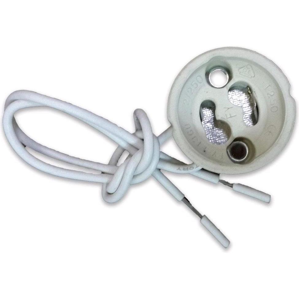 Thumbnail - V-TAC, Zubehör Beleuchtung, GU10 Lampholder 3423 Pendelleuchtenhalter Weiss