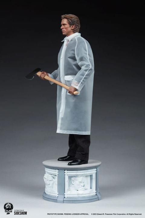 Actual product image PCS American Psycho statuette 1/4 Patrick Bateman Deluxe Version 57 cm