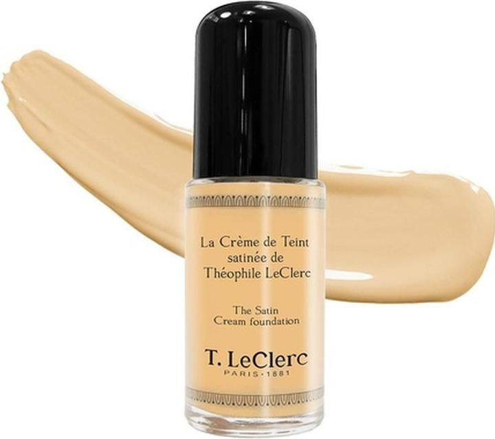 Actual product image T. LeClerc Satin Cream Foundation (02 Clair Rosé Sati)