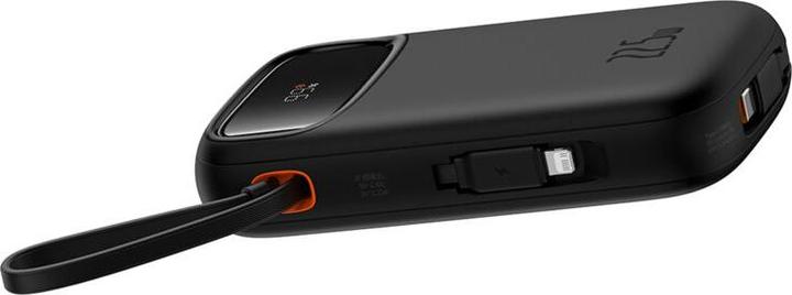 Actual product image Baseus QPOW 2 DUAL KABLOLU 10.000 MAH 22.5W POWERBANK-SIYAH (10000 mAh, 22.50 W, 37 Wh)
