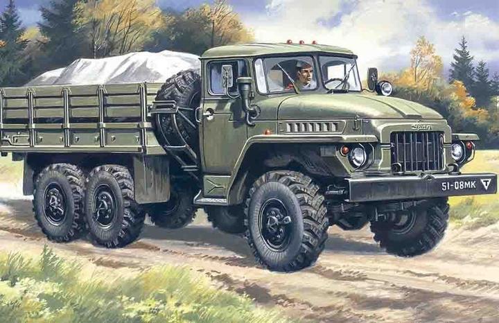Produktbild ICM URAL-375 D Militär LkW