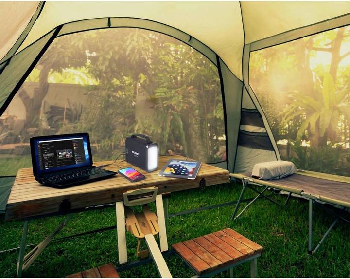 Actual product image Voltcraft VC-GP50 Powerbank 96000 mAh USB PD 2.0 LiFePO 4 Black (matt) same (96000 mAh)