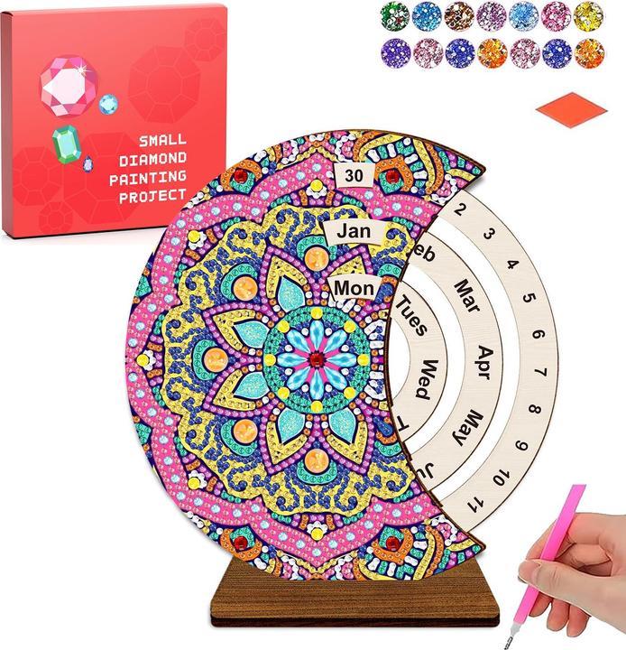 Produktbild Activity Board Diamantmalerei Kalender Basteln