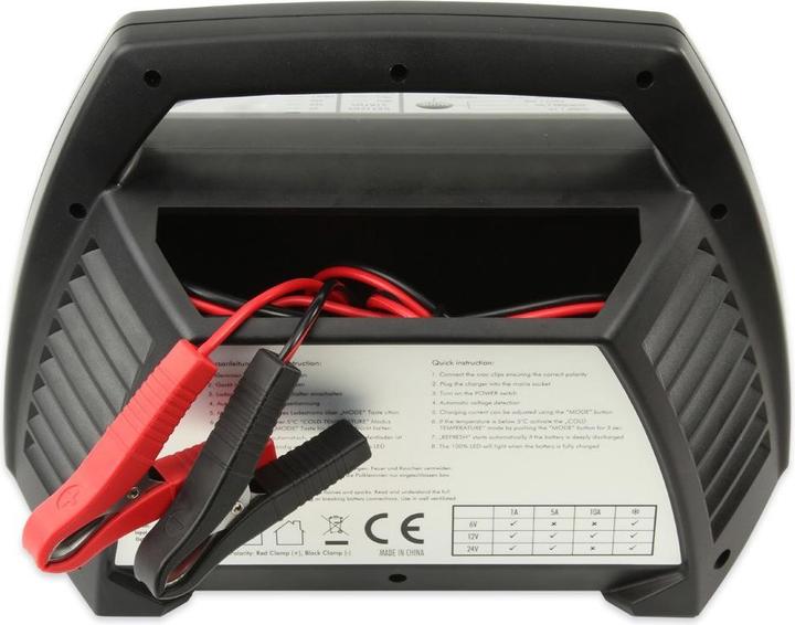 Actual product image Ansmann AutomatikLadegerät ALCT 624/10 (6V, 12V, 24V, 10 A)