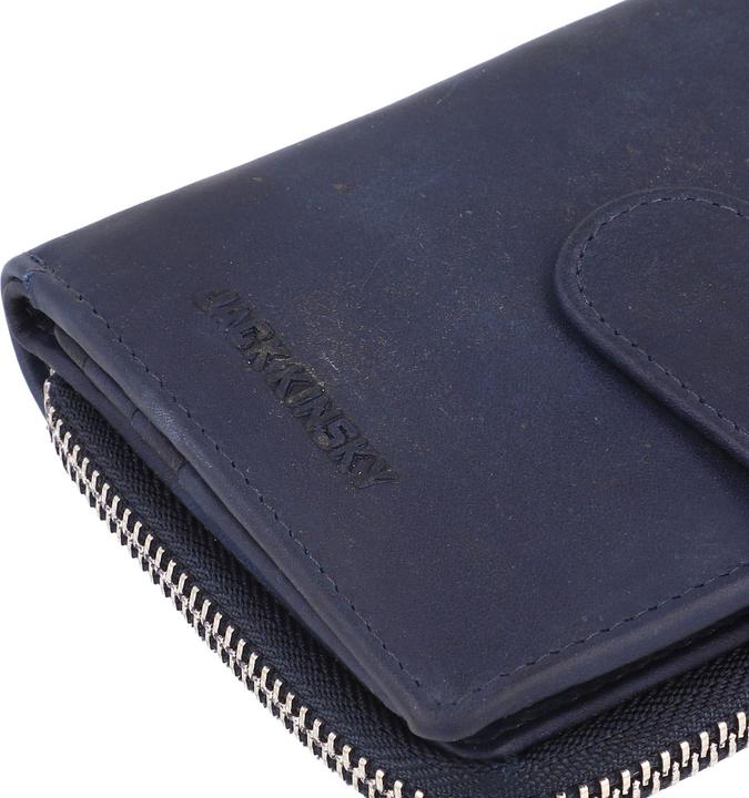 Actual product image Jack kinsky Aruba 516 leather wallet 10 cm