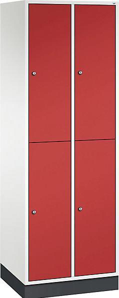 Actual product image C+P Intro double deck clothes lockers (62 cm, 195 cm)