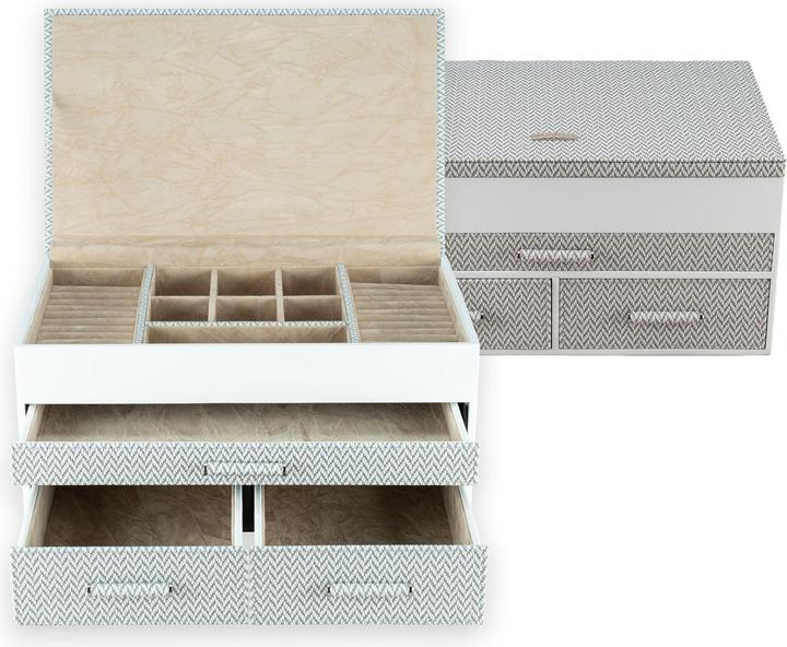 Produktbild Windrose 803961.03 - Schmuckkasten gross Calma weiss