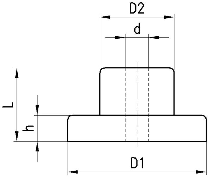 Produktbild BRW Gussflansch roh