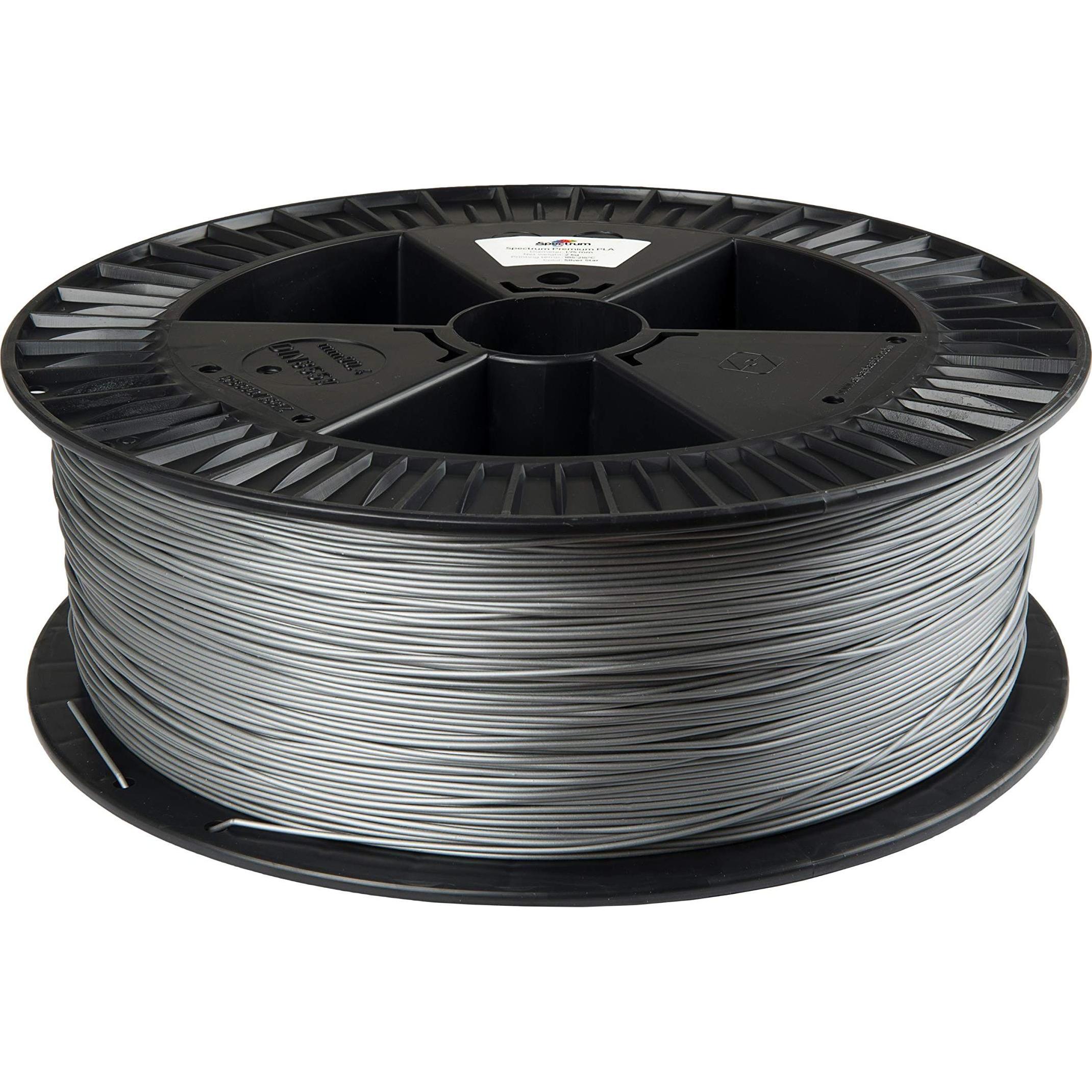 Spectrum Filament (PLA, 1.75 mm, 1000 g, Silber), 3D Filament, Silber