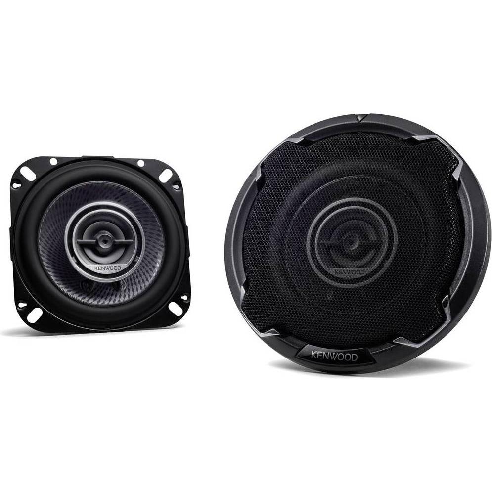 Kenwood, Car HiFi Lautsprecher, 2-Wege Einbaulautsprecher (220 W, 10 cm)