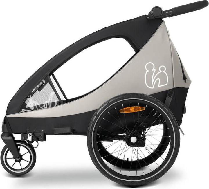 Actual product image Hauck Dryk Duo Plus Fahrradanhänger