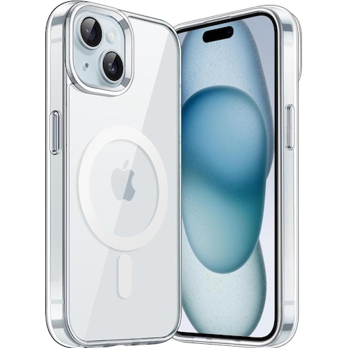 Screenguard Magnetic Case (Apple iPhone 15), Smartphone Hülle, Transparent