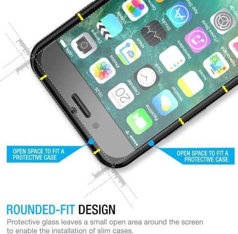 Immagine prodotto Ueli Express iPhone SE / 8 / 7 protezione dello schermo in vetro blindato Casefriendly (1 Pezzo/i, Apple iPhone 7, Apple iPhone 8, Apple iPhone SE, Apple iPhone SE (seconda generazione), Apple iPhone SE (terza generazione))