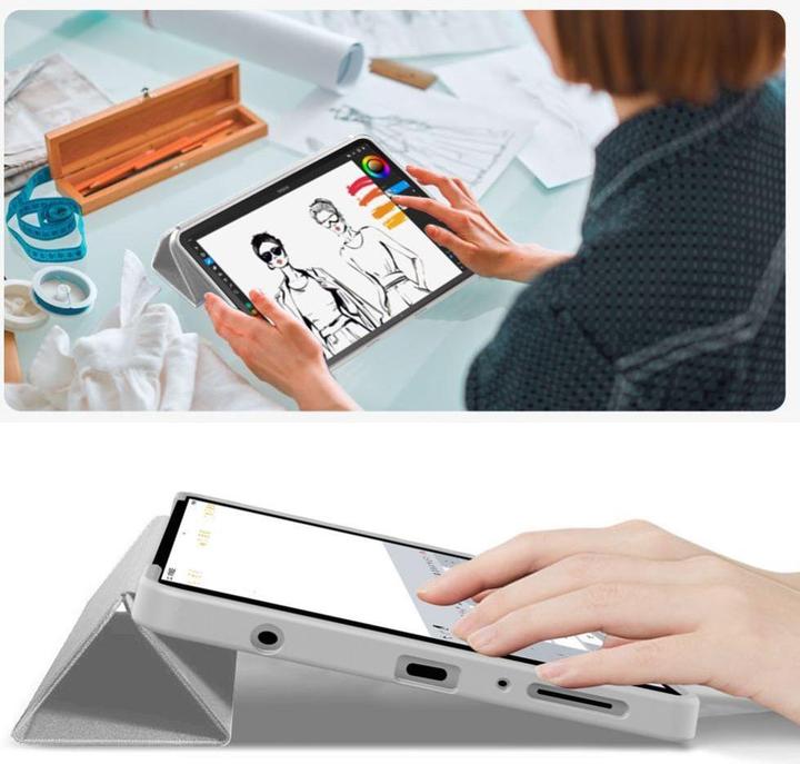 Produktbild Tech-Protect SMARTCASE GALAXY TAB A9 / A11 8.7 X110 / X115 / X133 / X135 GRAU (Samsung Galaxy Tab A9)