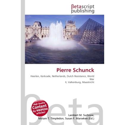 Pierre Schunck, Fachbücher