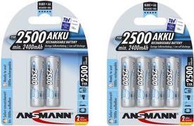 Produktbild Ansmann AA (4 Stk., AA, 2500 mAh)