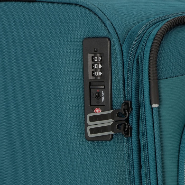 Produktbild D&N Travel Line 9504 4 Rollen Kofferset 3-teilig mit Dehnfalte (204 l, XL (ab 115l))