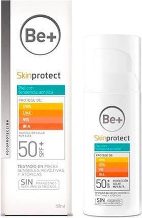 Image du produit be quiet! Be+ Skinprotect Acneic Skin Spf50 50ml (Crème solaire, SPF 50, 50 ml, 5 g)