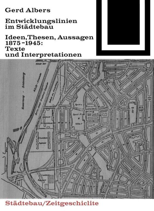 Produktbild Entwicklungslinien im Städtebau (Deutsch, Gerd Albers, 1975)