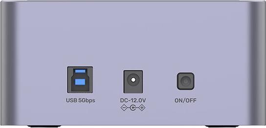 Produktbild Unitek Y-3026GY01-EU Disk Clone Station 2 x SATA 2 5 /3 5 USB 5Gbps