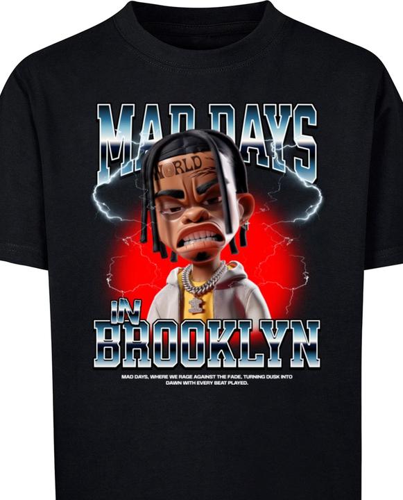 Produktbild Mister Tee MisterTee Mad Days In Brooklyn Tee - 172083 (122, 128)