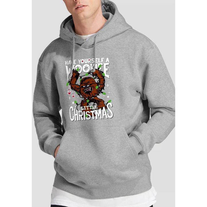 Image du produit Star Wars - Sweat à capuche A WOOKIE LITTLE CHRISTMAS - Homme (M)