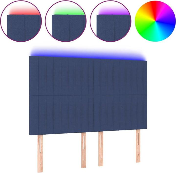 Produktbild vidaXL LED Kopfteil (144 x 5 x 128 cm)