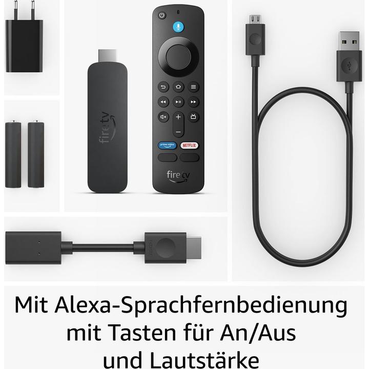Image du produit Amazon Fire TV Stick 4K Plus (8 Go, Fire OS 8)