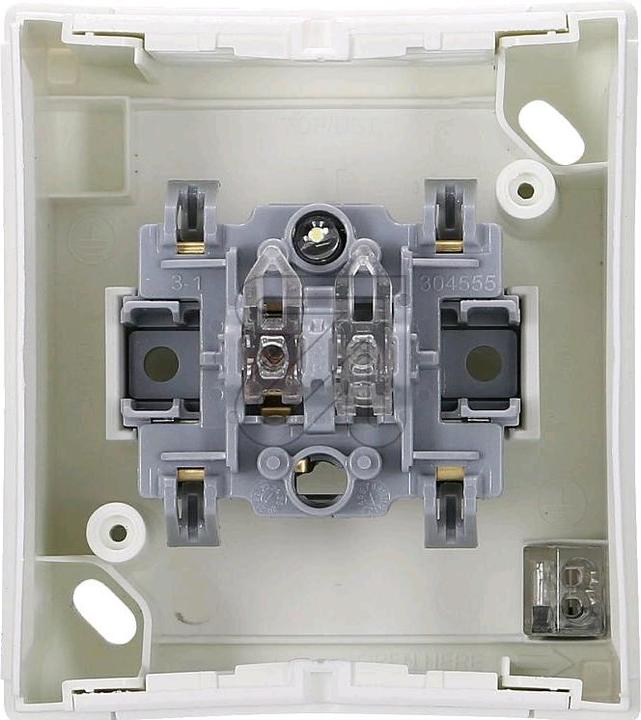 Produktbild EGB 90591163DE Pacific FR Wechselschalter beleuchtet weiss