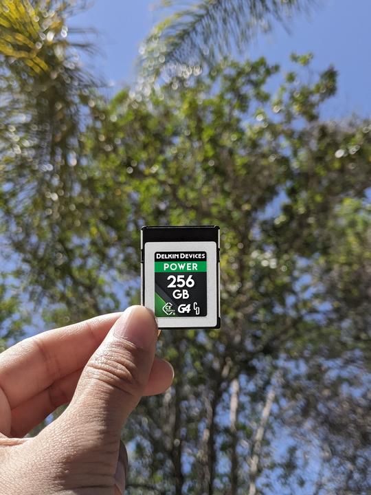 Delkin POWER Cfexpress Type B G4 256GB R:1780MB/s W:805MB/s (256 GB, CFexpress Typ B)