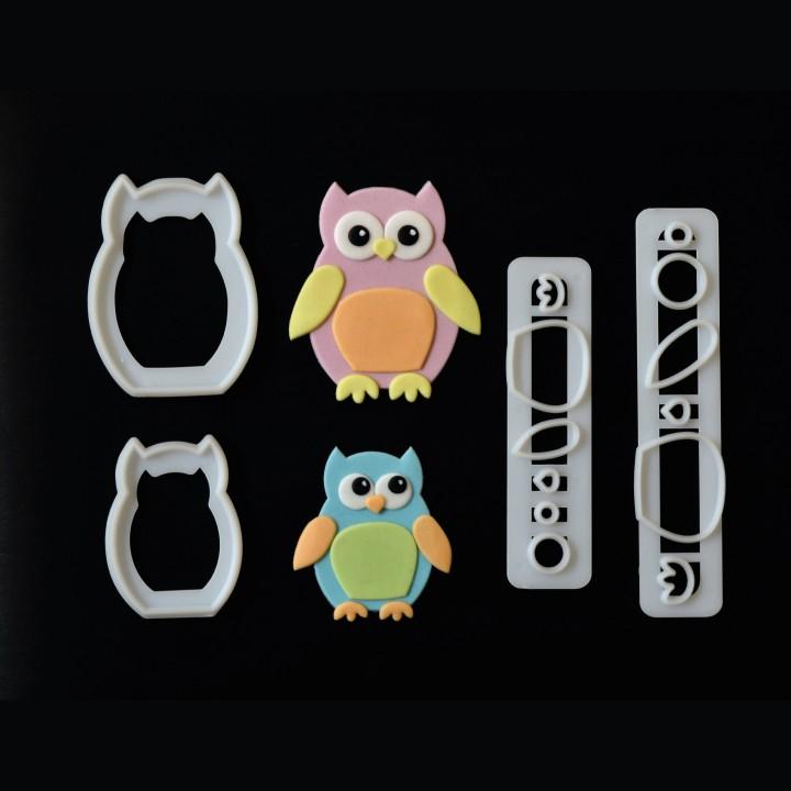 Produktbild Sugarcraft Mummy Baby Owl