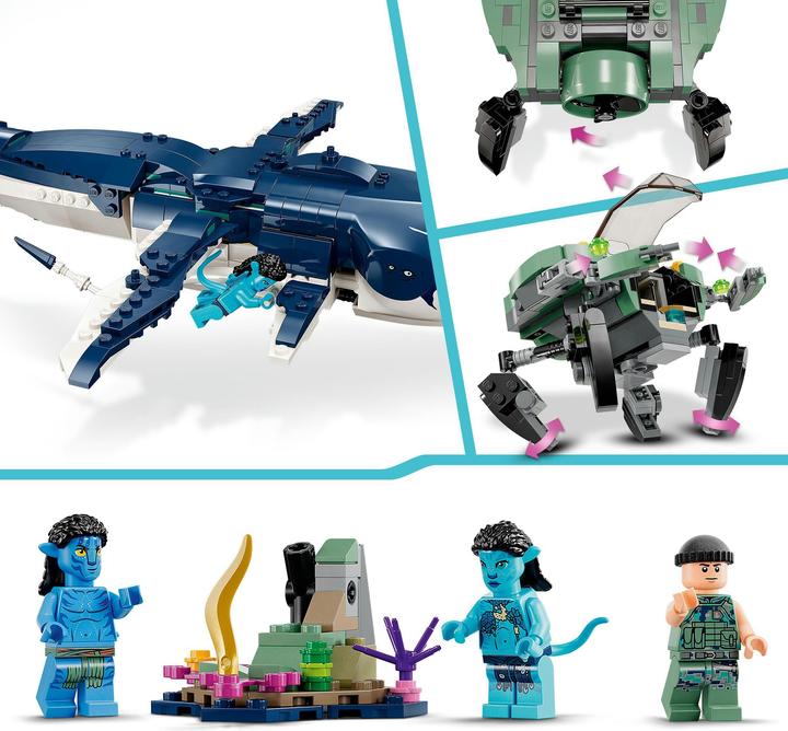 Produktbild LEGO Payakan der Tulkun und Krabbenanzug (75579, LEGO Avatar)