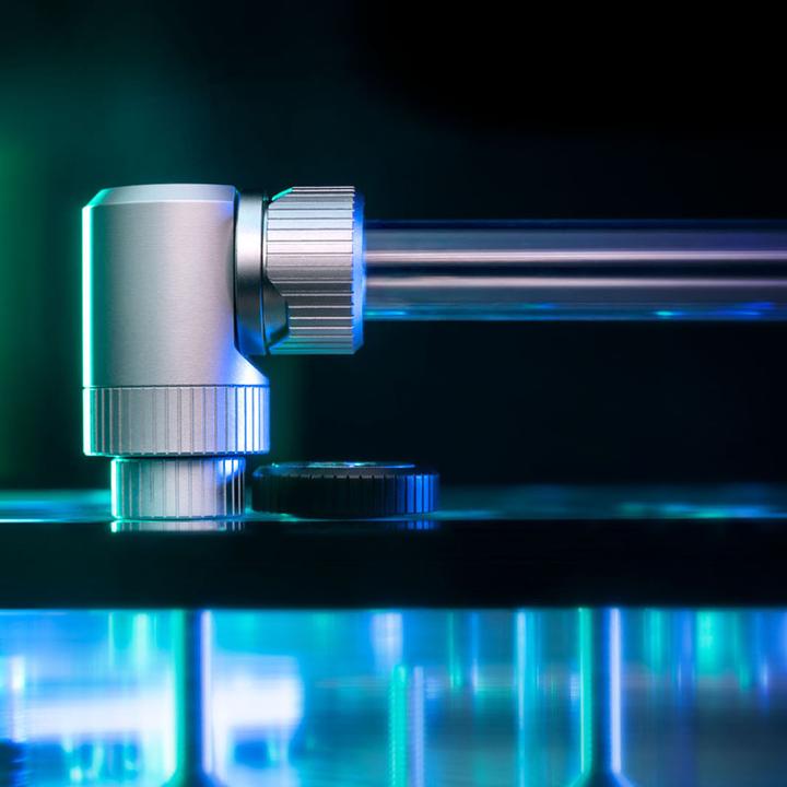 Image du produit EKWB EK-Quantum Torque Micro G1/4 pouce Rallonge droite MM 7 - nickel