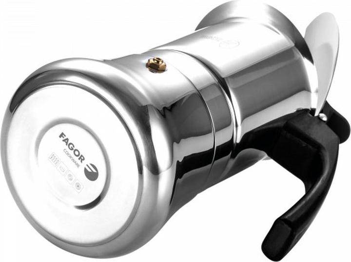 Actual product image Fagor Italian coffee maker stainless steel (4 Cups)