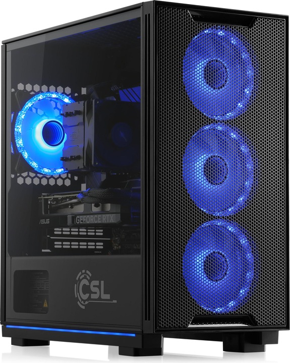 Actual product image CSL Gaming PC M12100H (AMD Ryzen 7 8700F, 32 GB, 1000 GB)
