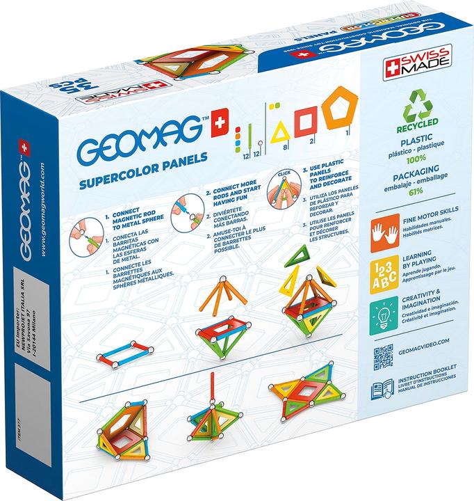 Immagine prodotto Geomag Pannelli Super Color riciclati