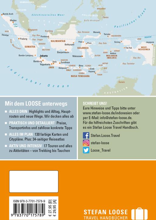 Produktbild Stefan Loose Reiseführer Indonesien (Deutsch, Christian Wachsmuth, Mischa Loose, Moritz Jacobi, 2023)