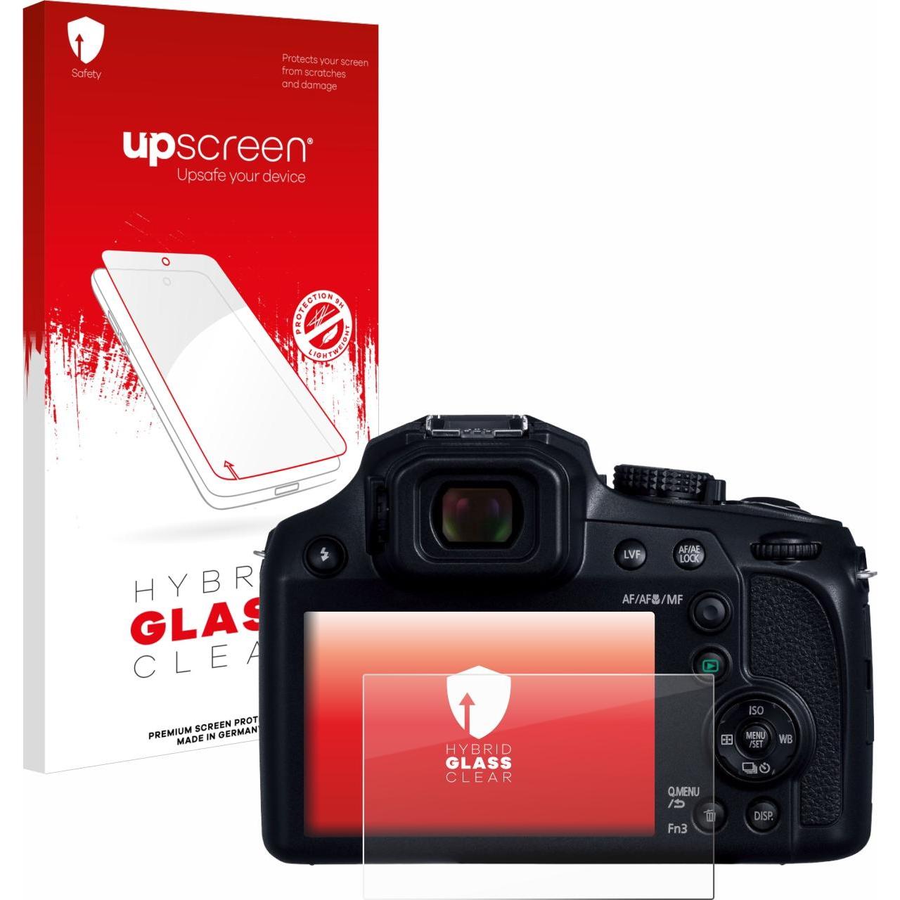 upscreen Schutzglas Schutzfolie Glas Folie Displayschutz klar (Displayschutz), Kameraschutz, Transparent