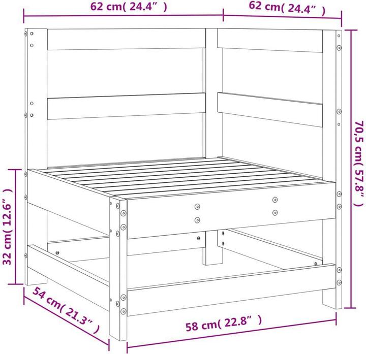 Actual product image vidaXL Banks