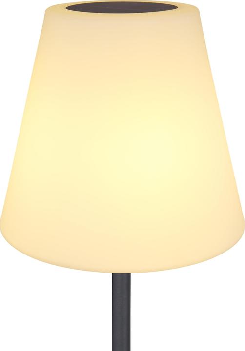 Produktbild Globo Solarleuchte Metall Schwarz, 1xled (IP44)