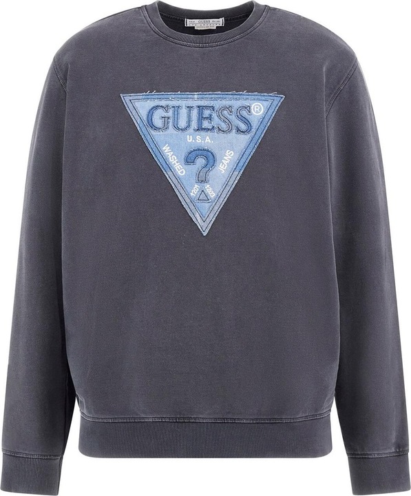 Actual product image Guess sweatshirt triange patch (L)