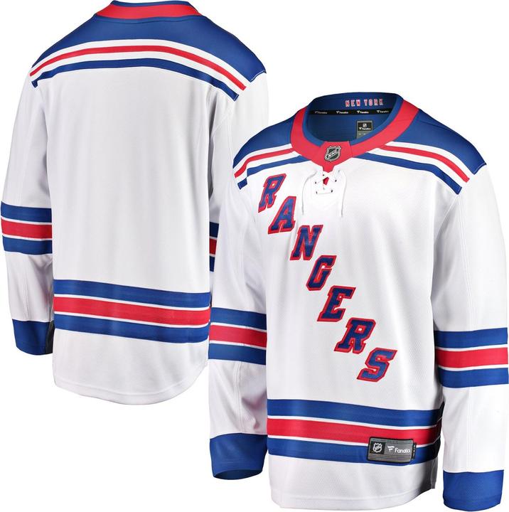 Actual product image Fanatics New York Rangers Away Breakaway NHL Mesh Jersey - S (S)