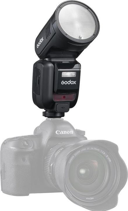 Actual product image Godox Speedlite V100 C (Plug-on flash, Canon)