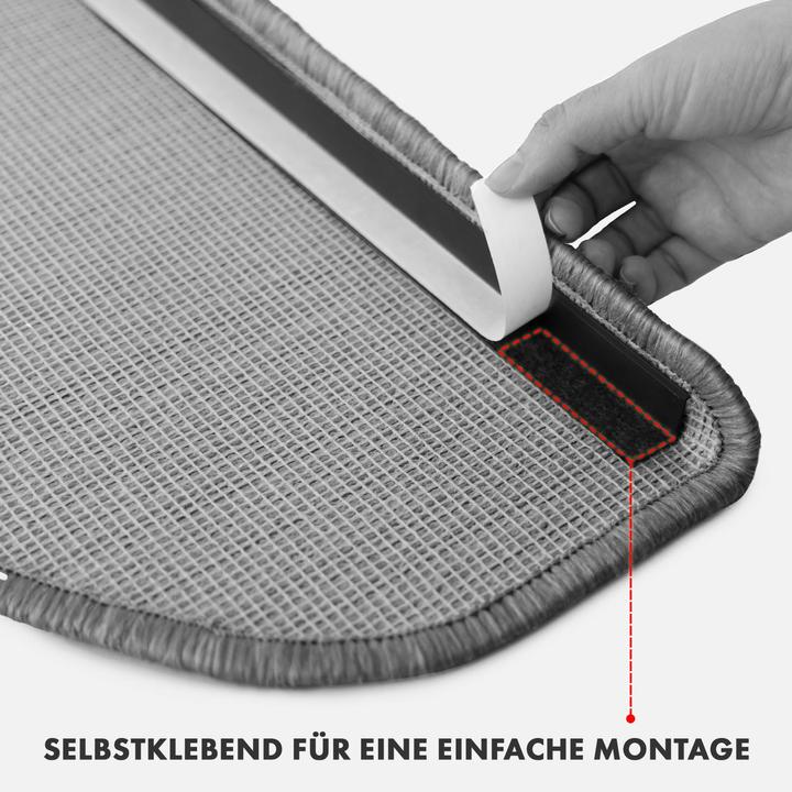 Produktbild Karat Stufenmatte London 15er-Set Halbrund (65 x 23.50 cm)