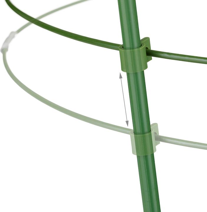 Produktbild Relaxdays 6x Rankhilfe (28 cm, 28 cm)