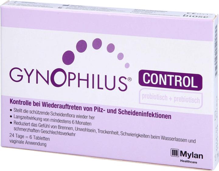 Produktbild Mylan Gynophilus control, 6 St VTA
